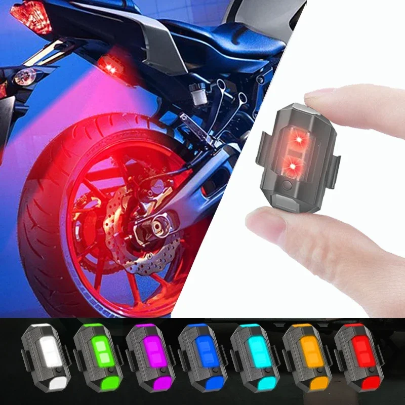 Drone Beacon Light - Motorcycle Lights Drone Strobe Light USB