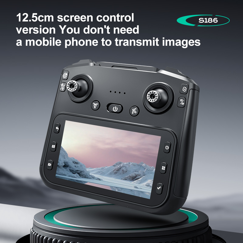 2025 S186 Drone Professional 4 - Drone Controller Screen 评论和价格