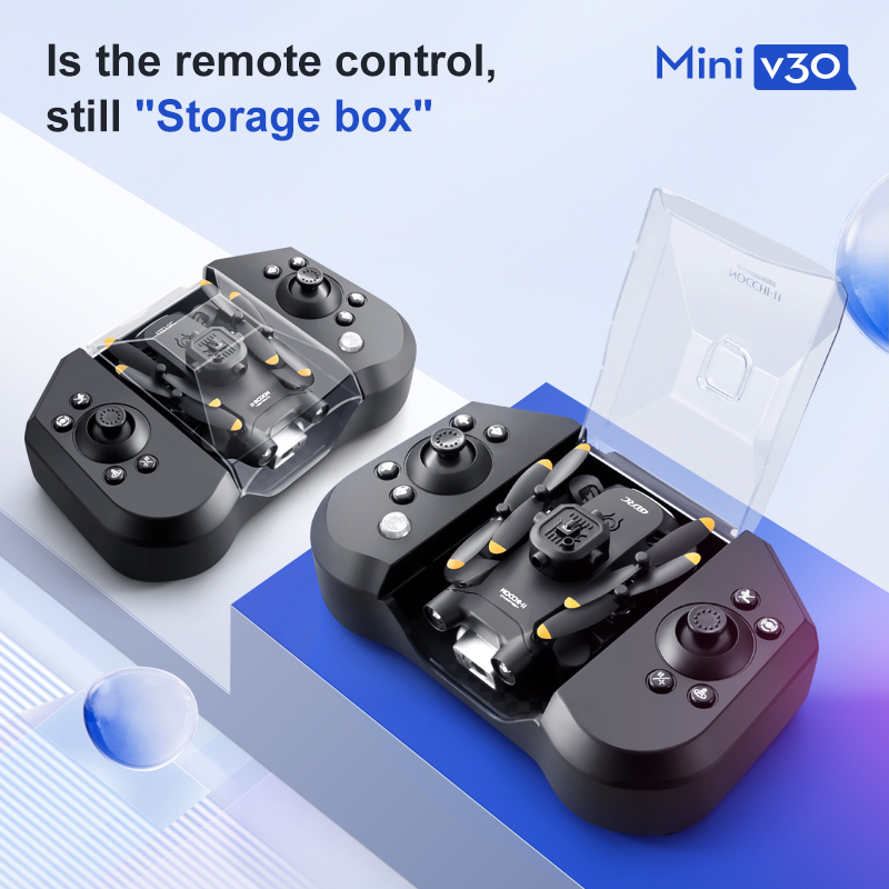 Mini V30 WiFi FPV Drone With 4 - Drone Controller Screen 评论和价格