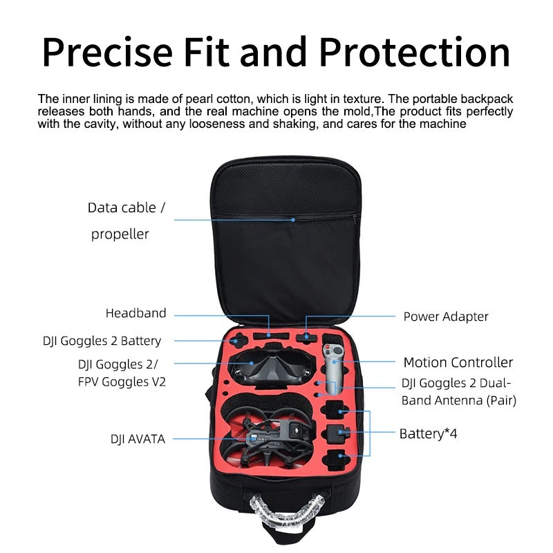 Portable Case Backpack Nylon W - Drone Backpack 评论和价格