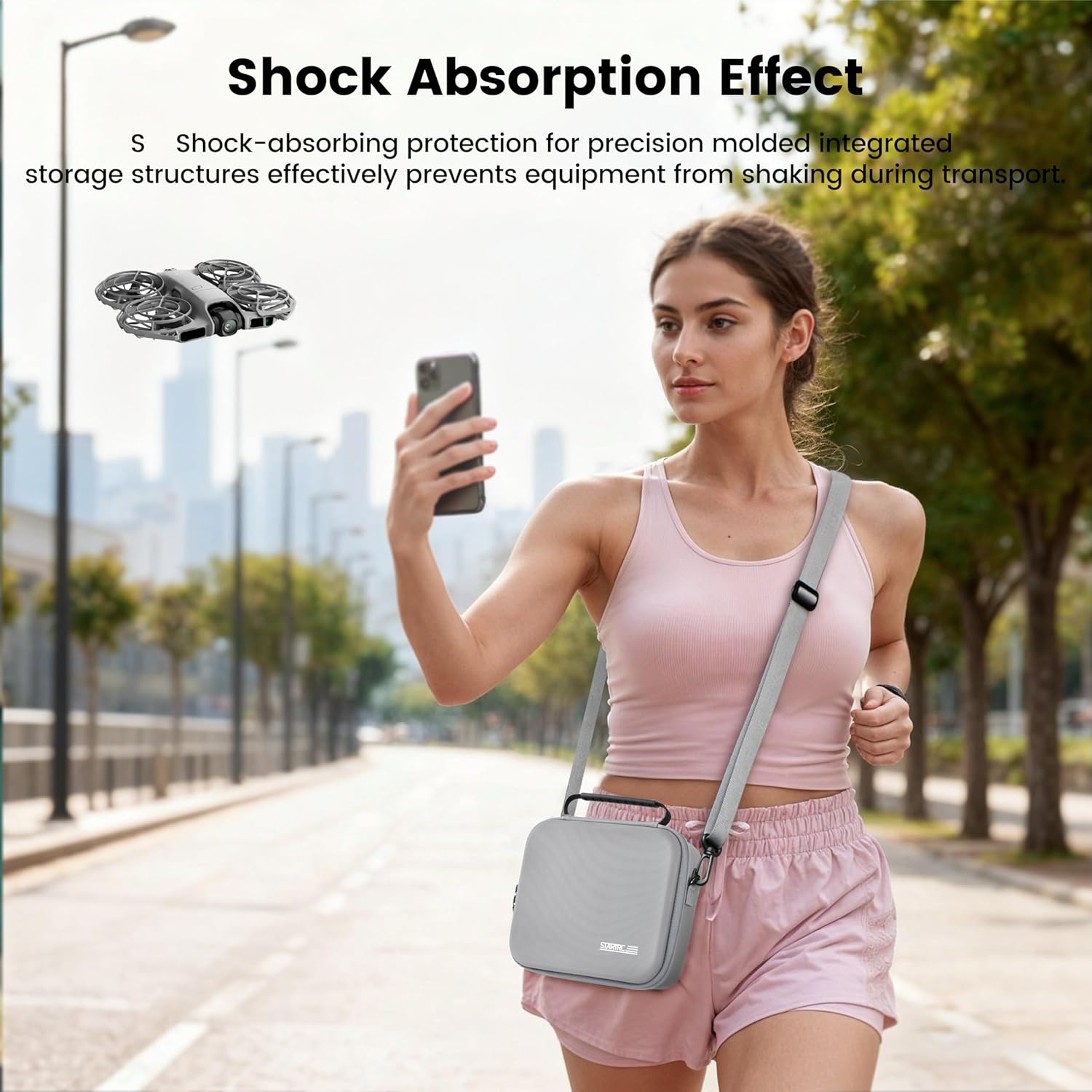 STARTRC Neo 2 Portable PU Shou - Drone Carrying Case 评论和价格