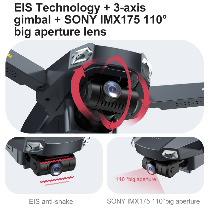 JJRC X20 3-Axis Gimbal Anti-sh - Jjrc Drone X20 评论和价格