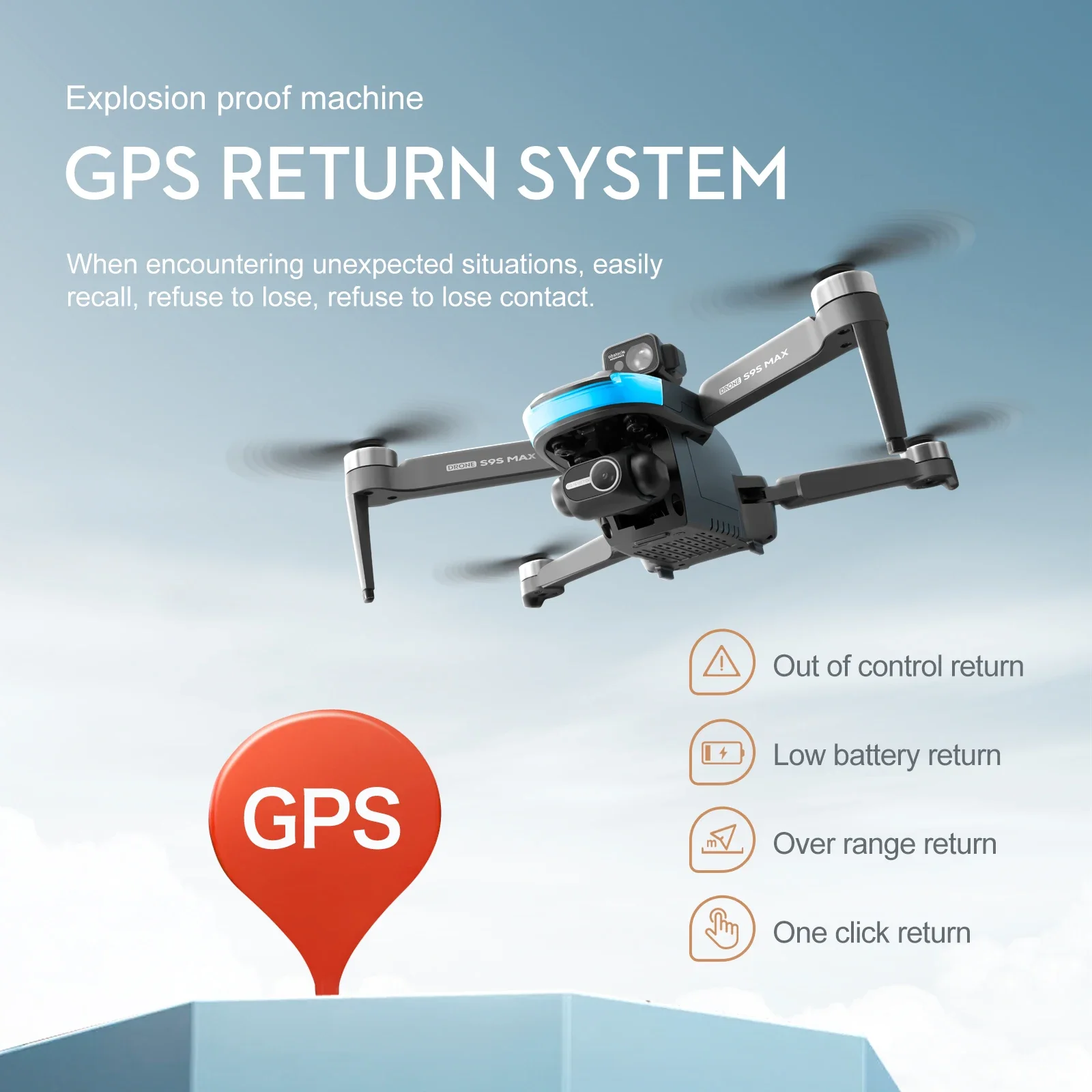 NEW S9S MAX MINI Drone 4K 2-Ax - Drone Controller Screen 评论和价格