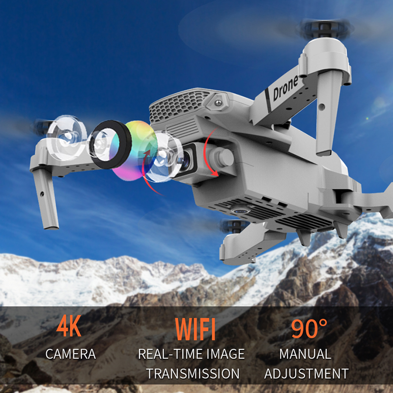 Portable E88 PRO Drone Foldabl - Eachine Drone E58 评论和价格