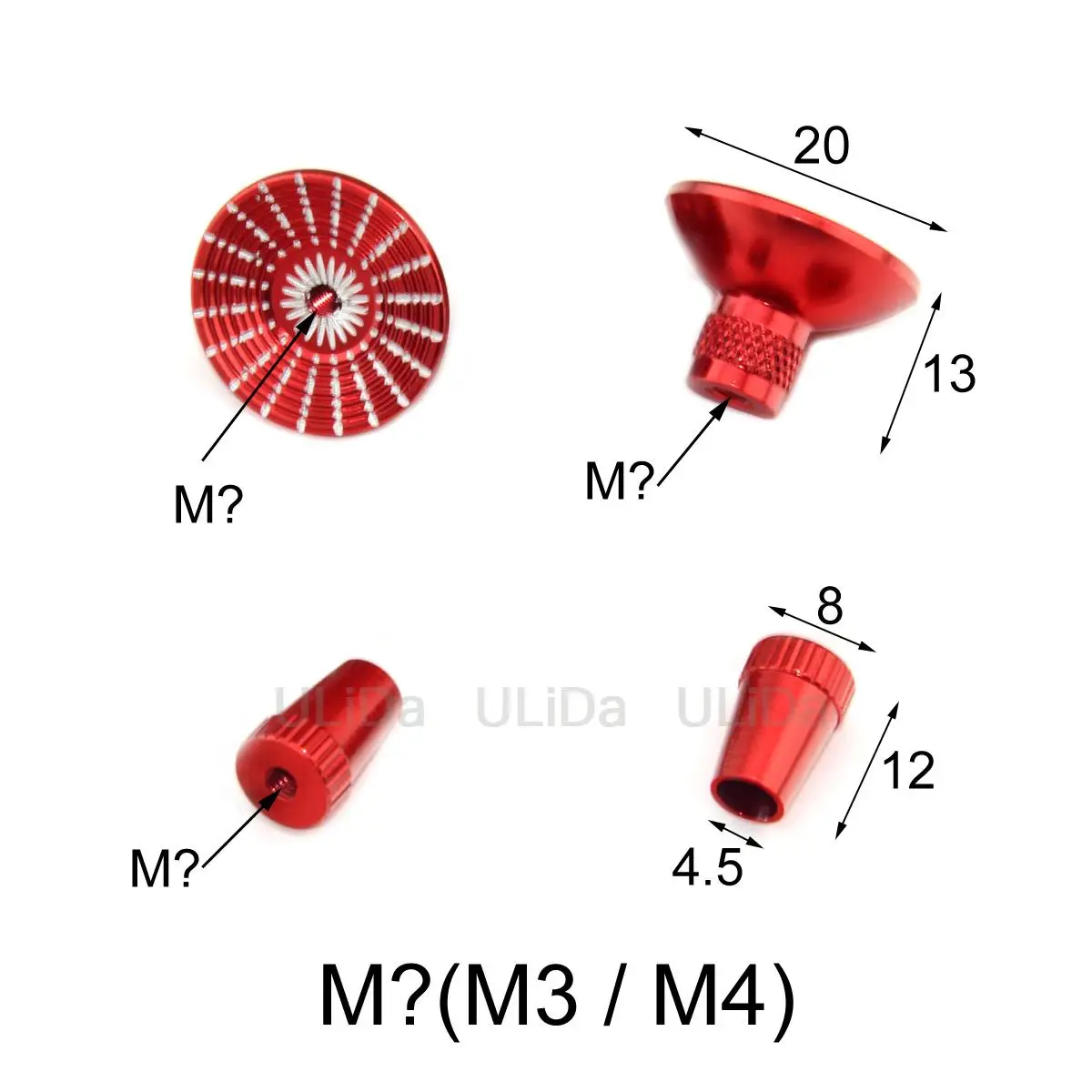 M3 M4 Aluminum Transmitter Joy - Drone Control Stick 评论和价格