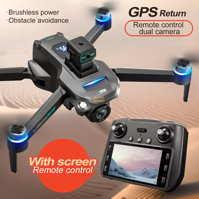 8K Dual Camera 5G WIFI FPV Rem - Drone Beacon Light 评论和价格