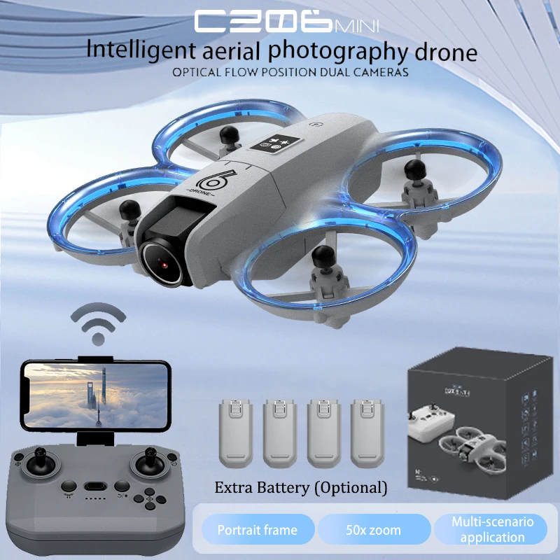 CZ06 Mini RC Quadcopter Drone  - Drone Controller Screen 评论和价格