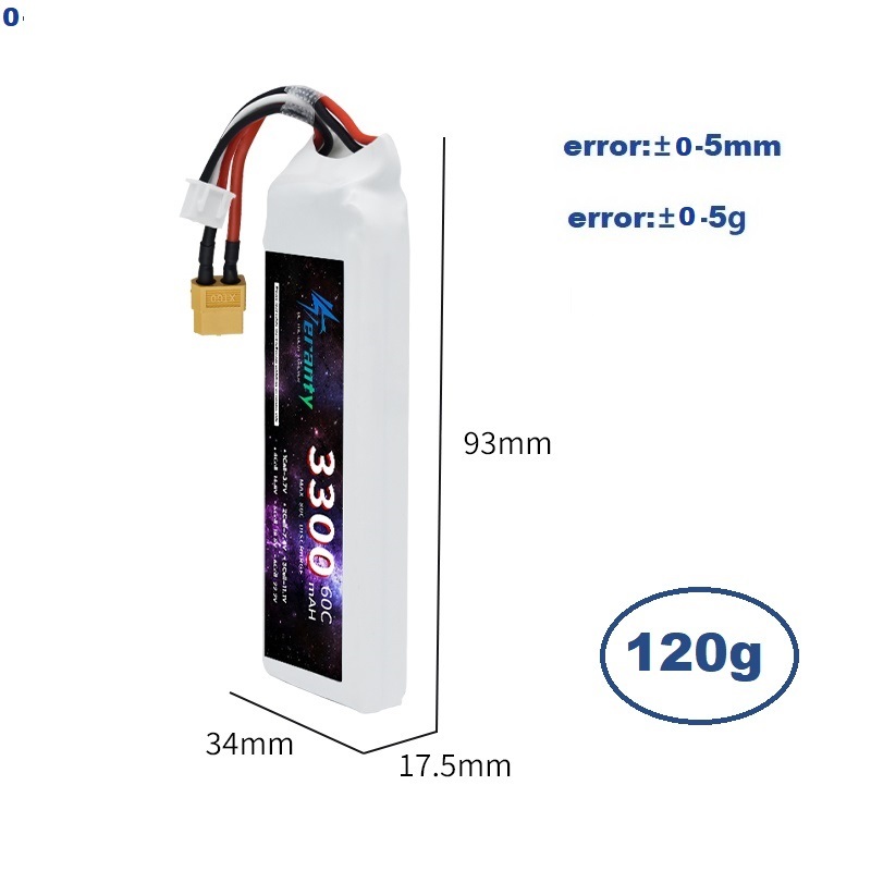 2S 7.4V LiPo Battery 3300mAh 6 - Drone Battery Adapter 评论和价格