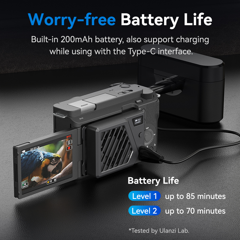 Ulanzi CA25 Camera Cooling Sys - Canon Camera Eos R8 评论和价格