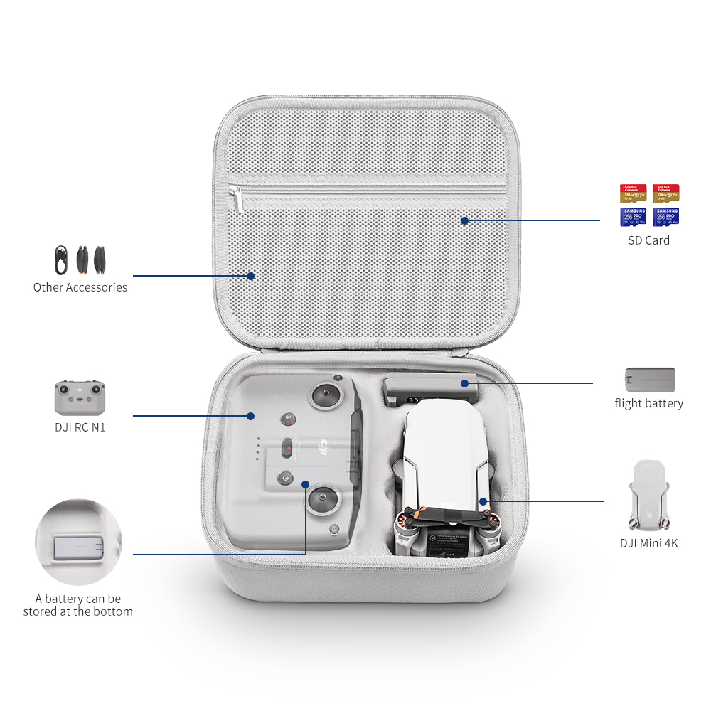 XFJI Storage Bag Protective Ca - Drone Controller Hood 评论和价格