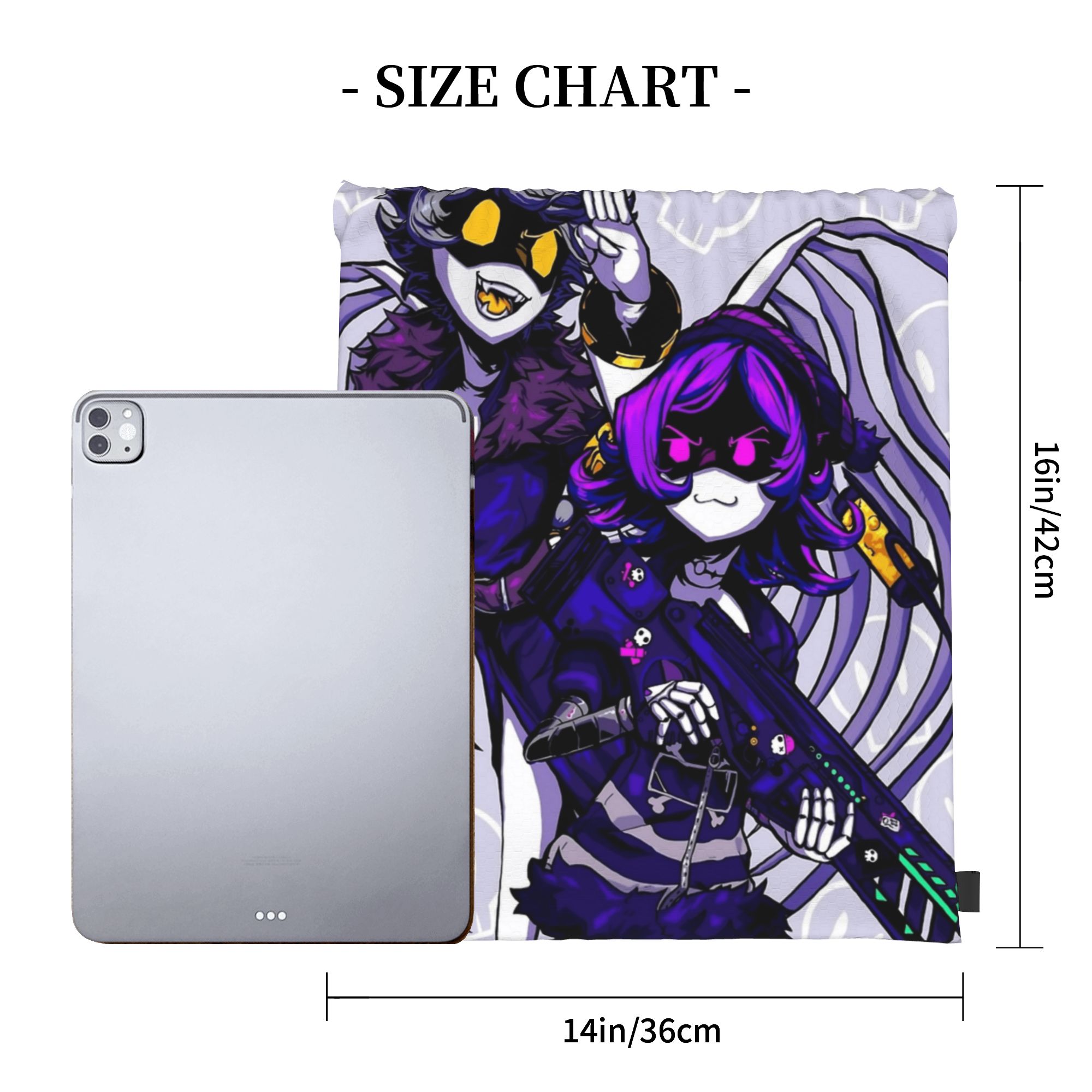 Murder Drones Anime Drawstring - Drone Backpack 评论和价格