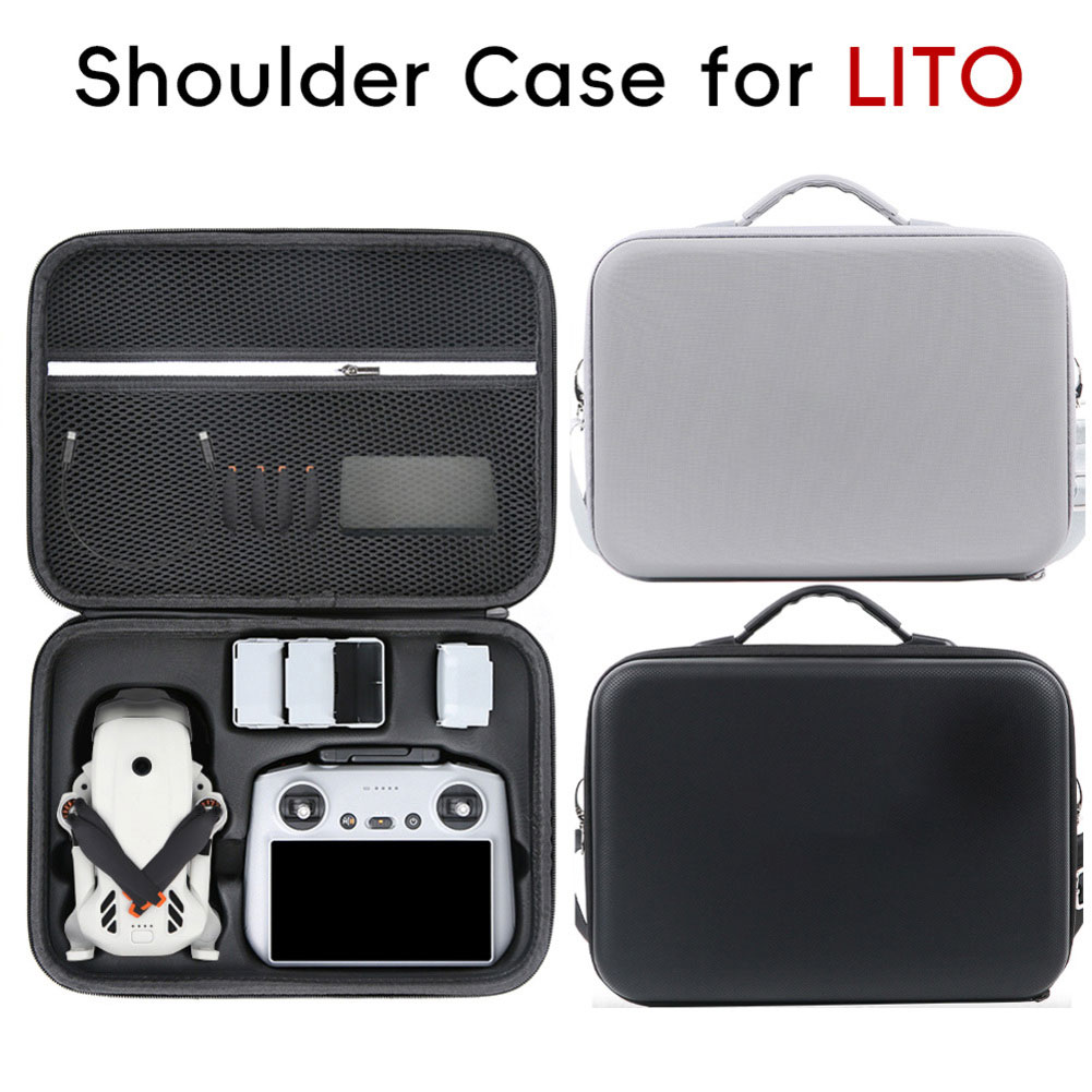 For DJI Lito 1 X1 For RC2 Shoc - Drone Hard Shell Case 评论和价格