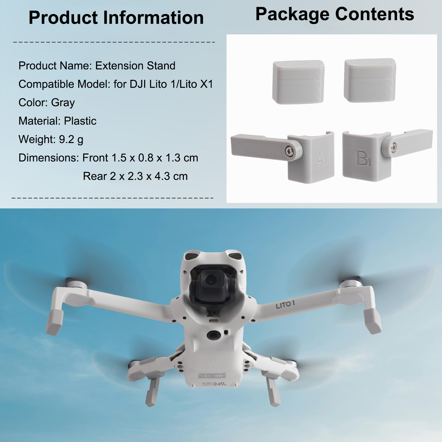 Landing Gear Extender for DJI  - Drone Landing Pad 评论和价格
