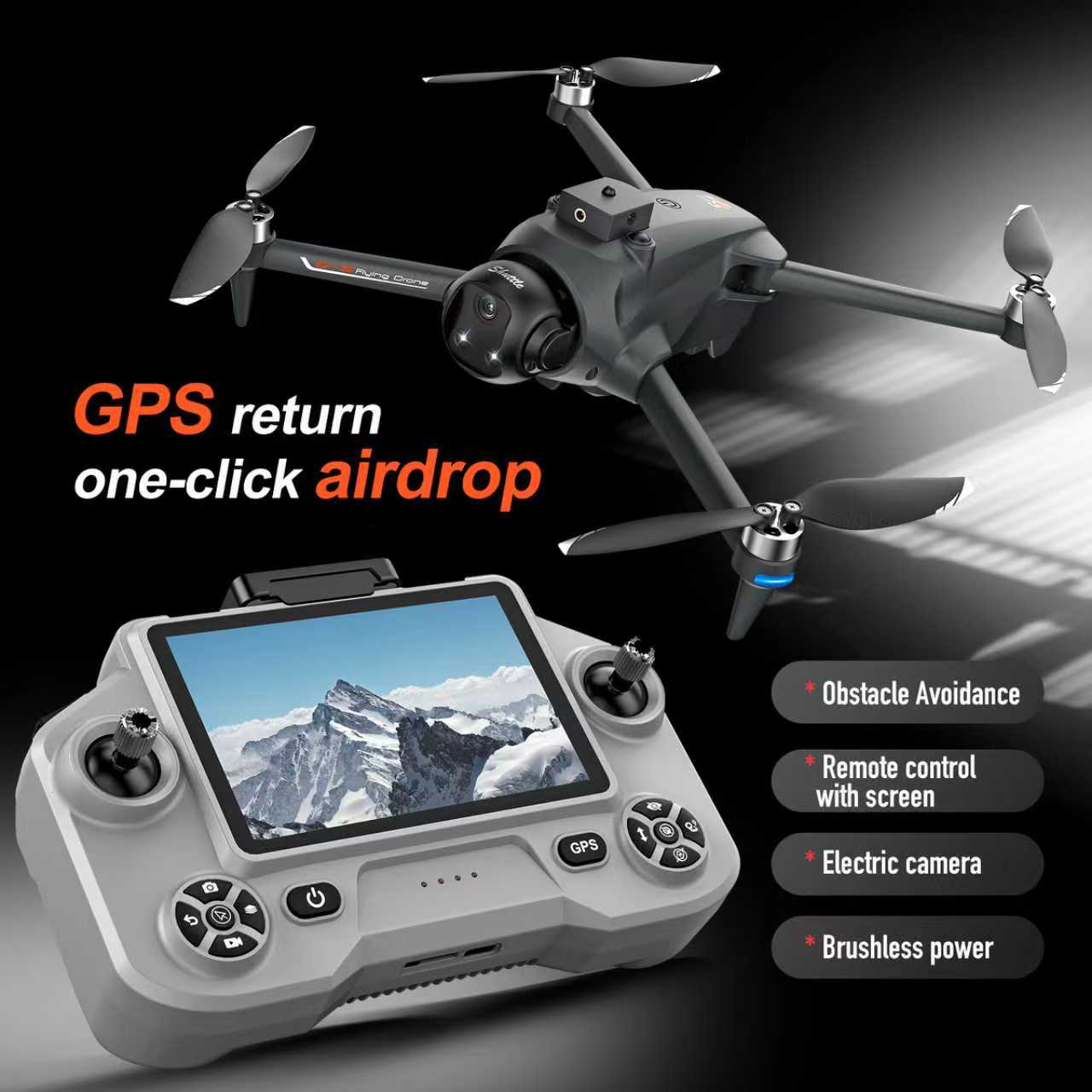 YL059 FPV GPS Quadcopter Drone - Drone Beacon Light 评论和价格