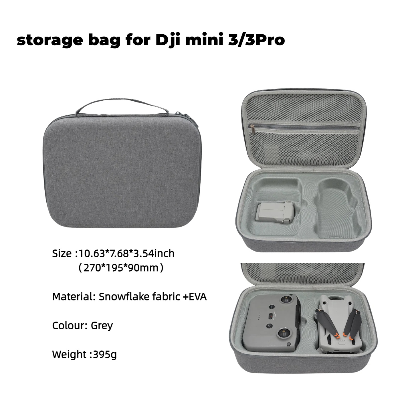 Hard EVA Drone Bag For DJI Min - Drone Controller Hood 评论和价格